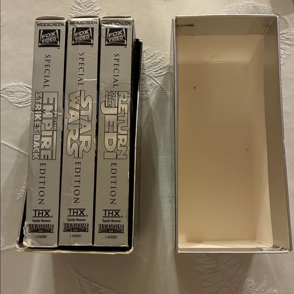 Star Wars Trilogy Special Edition VHS Widescreen 1997 - Picture 10 of 10